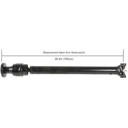 A1 Cardone Remanufactured  Prop Shaft, 65-9329 65-9329